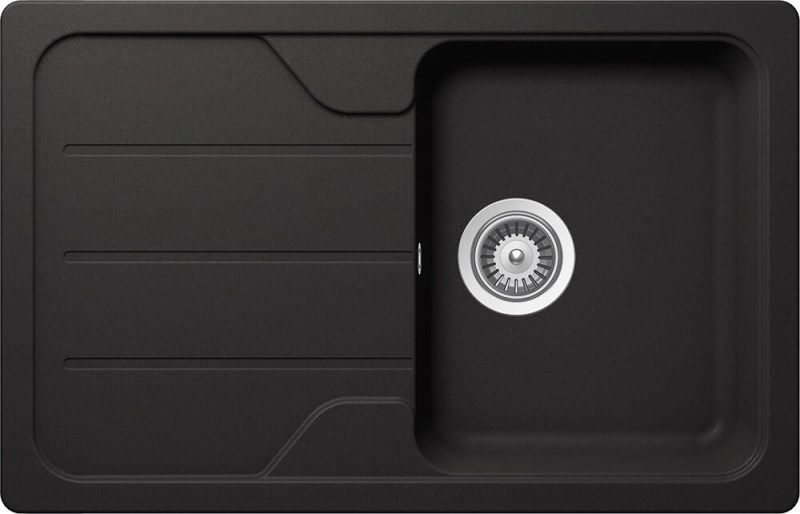 

Кухонная мойка Schock Formhaus D100 S Nero-13 (000115) черный