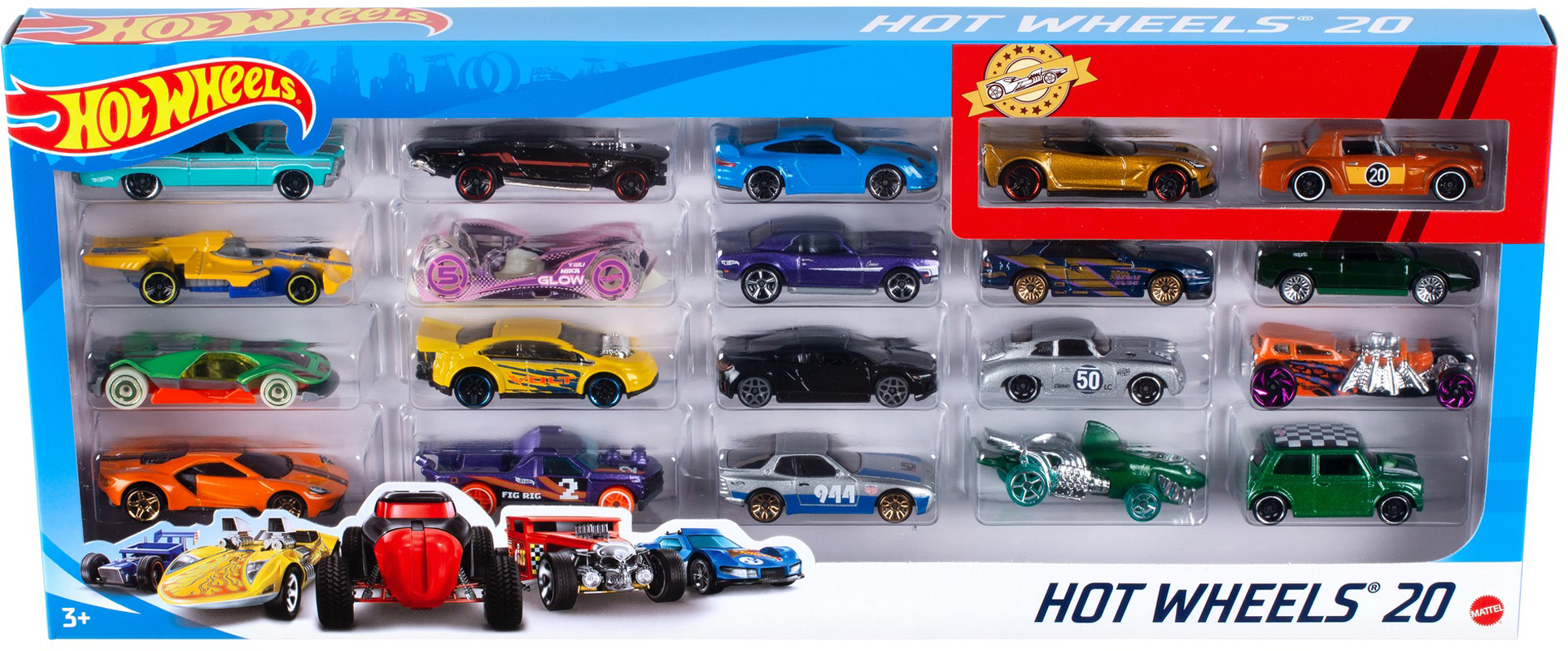 

Коллекционные модельки Hot Wheels 20 шт (H7045)