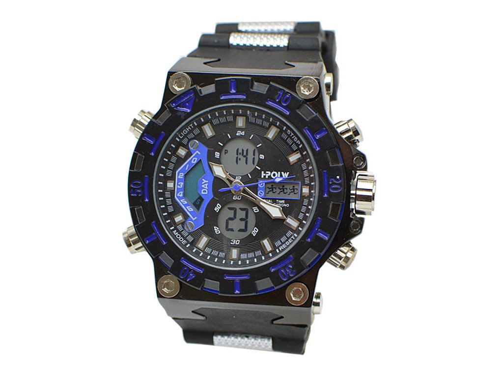 

Часы мужские Hpolw FS-628 Blue-Black