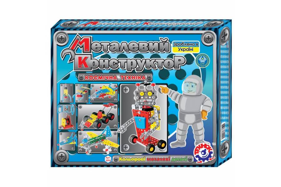 

Металлический конструктор "Космическая техника" ТЕХНОК bublik (TP0142094)