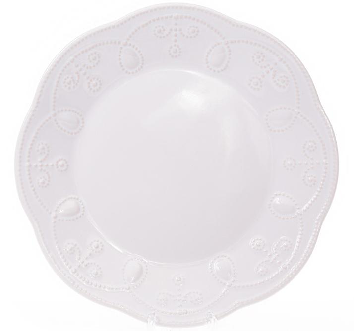 

Набор 6 десертных тарелок Leeds Ceramics Ø23см, каменная керамика (белые) Bona (TР01632311769)