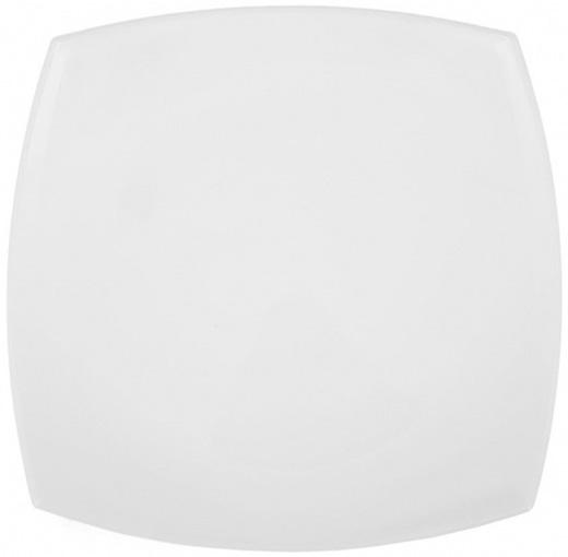 

Набор 6 квадратных обеденных тарелок Quadrato White 26см, стеклокерамика Luminarc (TР01632320418)