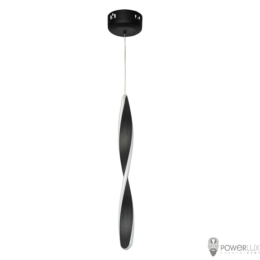 

Люстра светодиодная PWL 12W 3000K IP20 ART-Spiral BK
