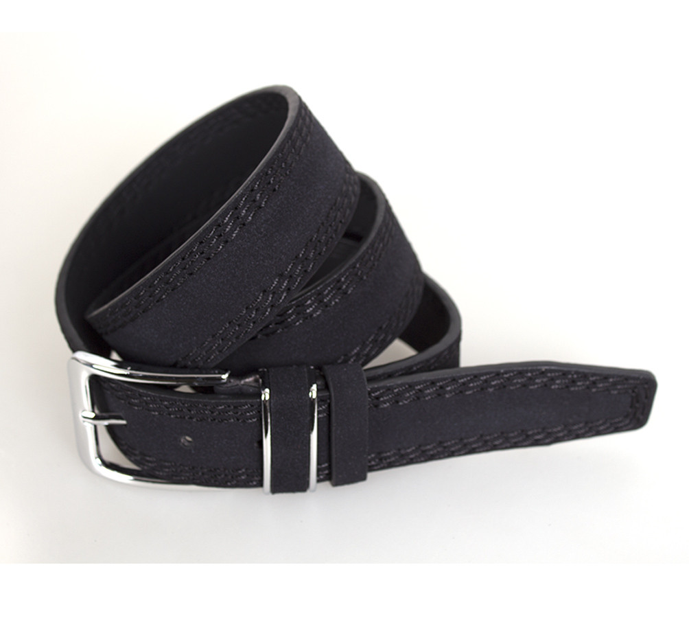 

Мужской ремень Dovhani DH3503-4BLACK 115 см Черный