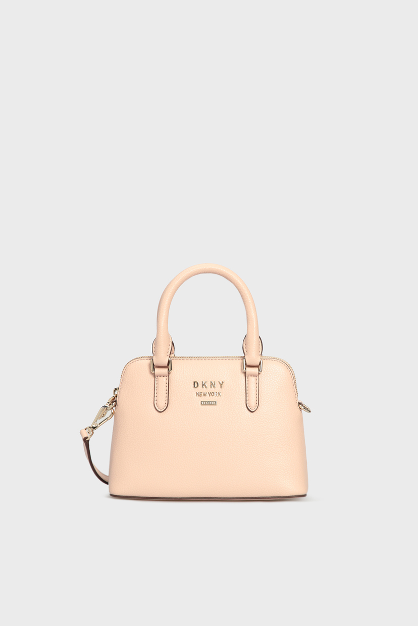 

Женская розовая кожаная сумка через плечо WHITNEY DKNY OS R01DHH38