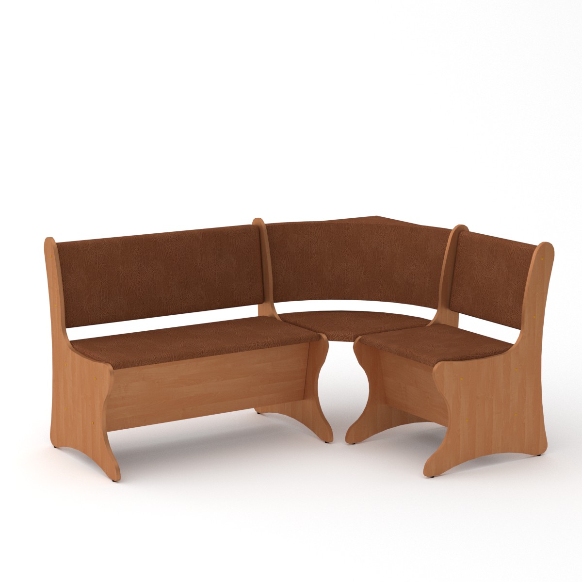 

Кухонный уголок Компанит Италия ольха/рыжий