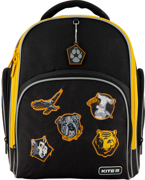 

Рюкзак школьный Kite Education Stylish для мальчиков 760 г 38x29x16 см 5 15.5 л Черный (K20-706S-2)