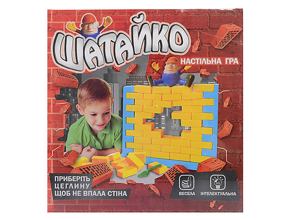 

Настольная игра "Шатайко", на украинском STRATEG (30305)