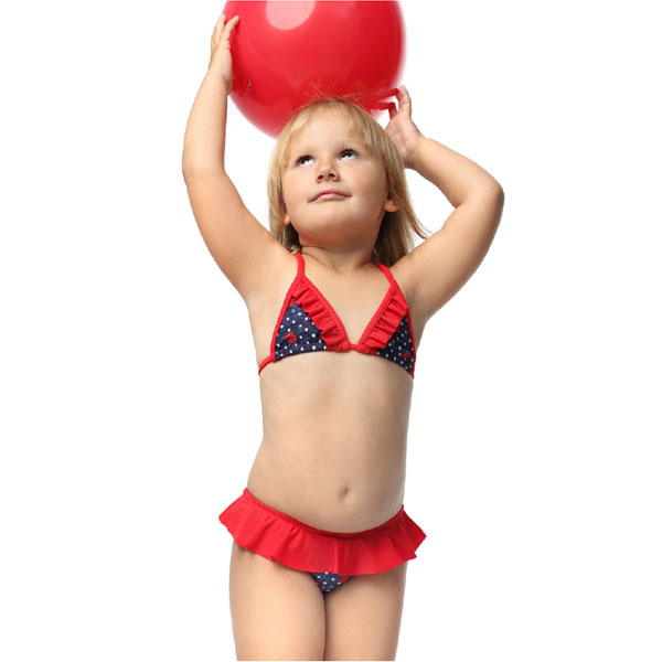 

Купальник раздельный Keyzi 110 Синий-красный LADYBUG BIKINI