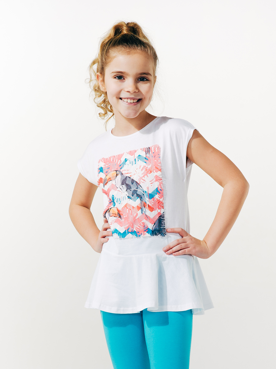 

Футболка к.р. Smil 140 Белый 110522