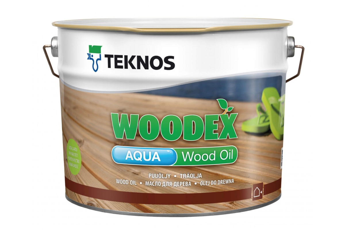 

Олія для дерева Teknos Woodex Aqua Wood Oil 9л