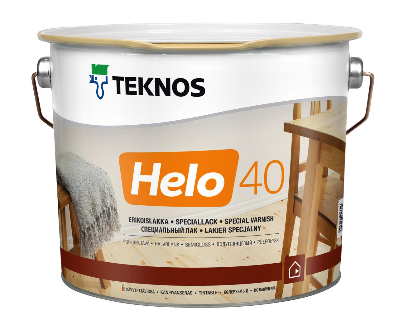 

Лак Універсальний Teknos Helo 40 2.7л