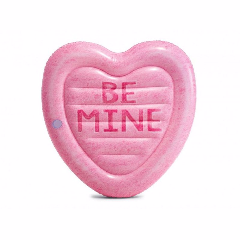 

Надувной плотик Intex 58789 Сердце (145 x 142 см) Candy Heart Island