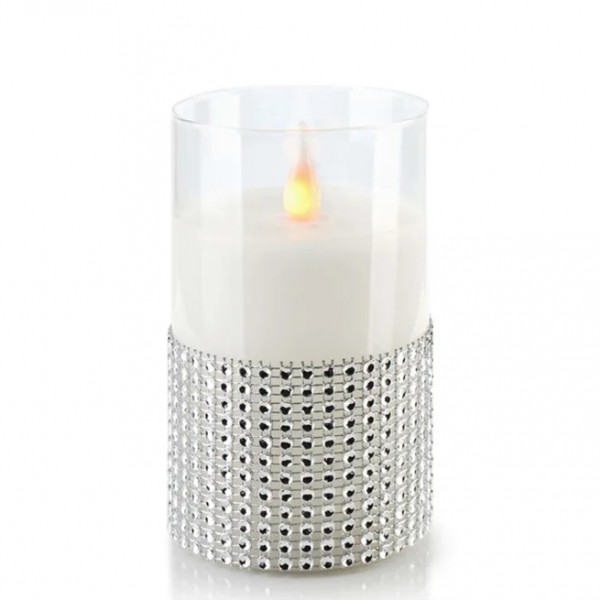 

Свеча LED в стекле SALMA Flora D-7,5 см. H-12,5 см. 30785 (BAM02375)