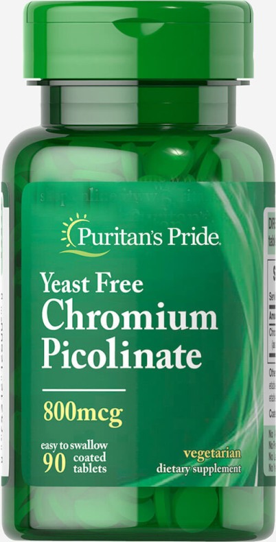 

Витамины Puritan's Pride Chromium Picolinate 800 mcg 90 таблеток (4384301518)
