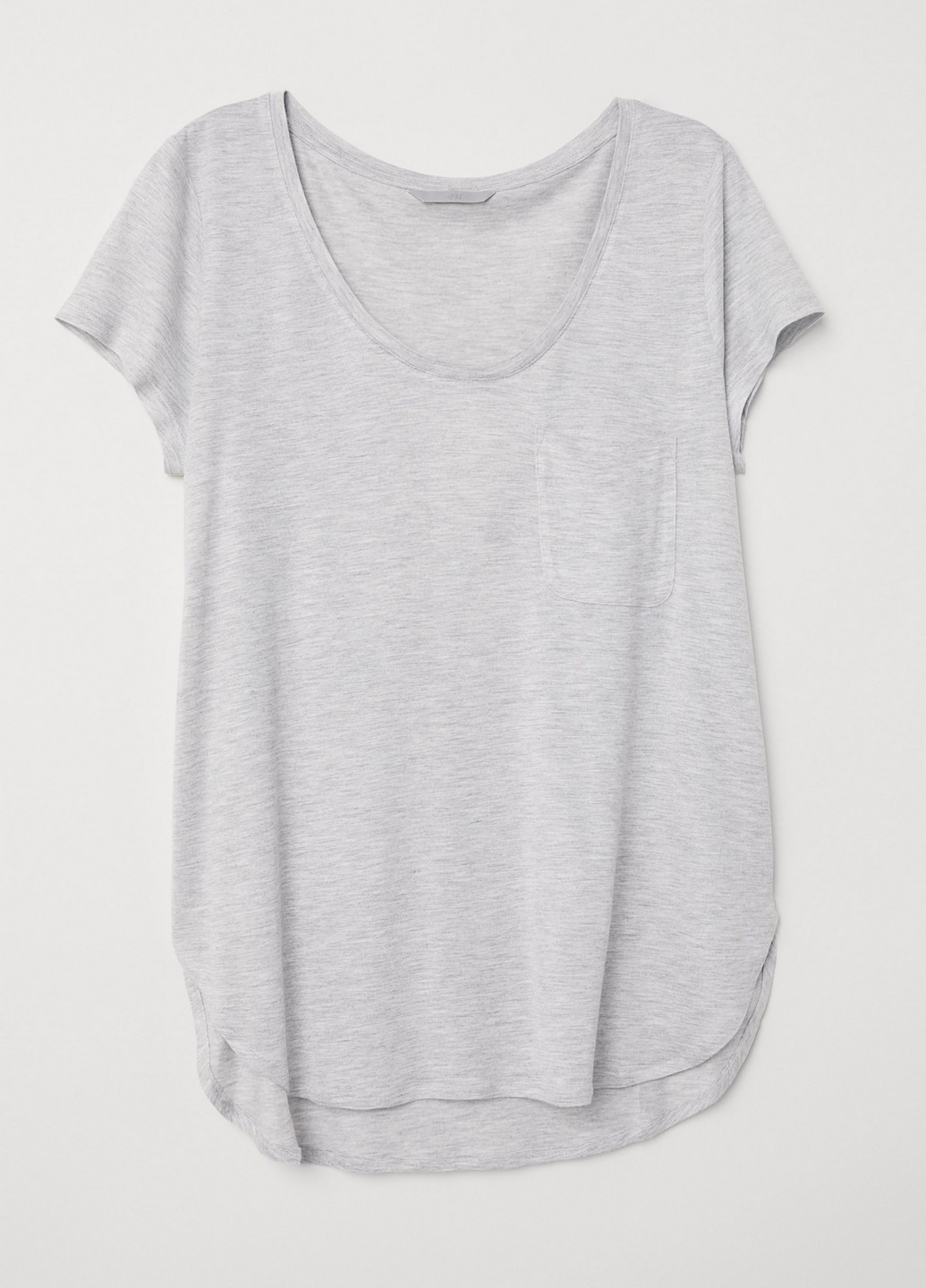 

Футболка H&M XS Светло-серый 0548613_св.сер_01