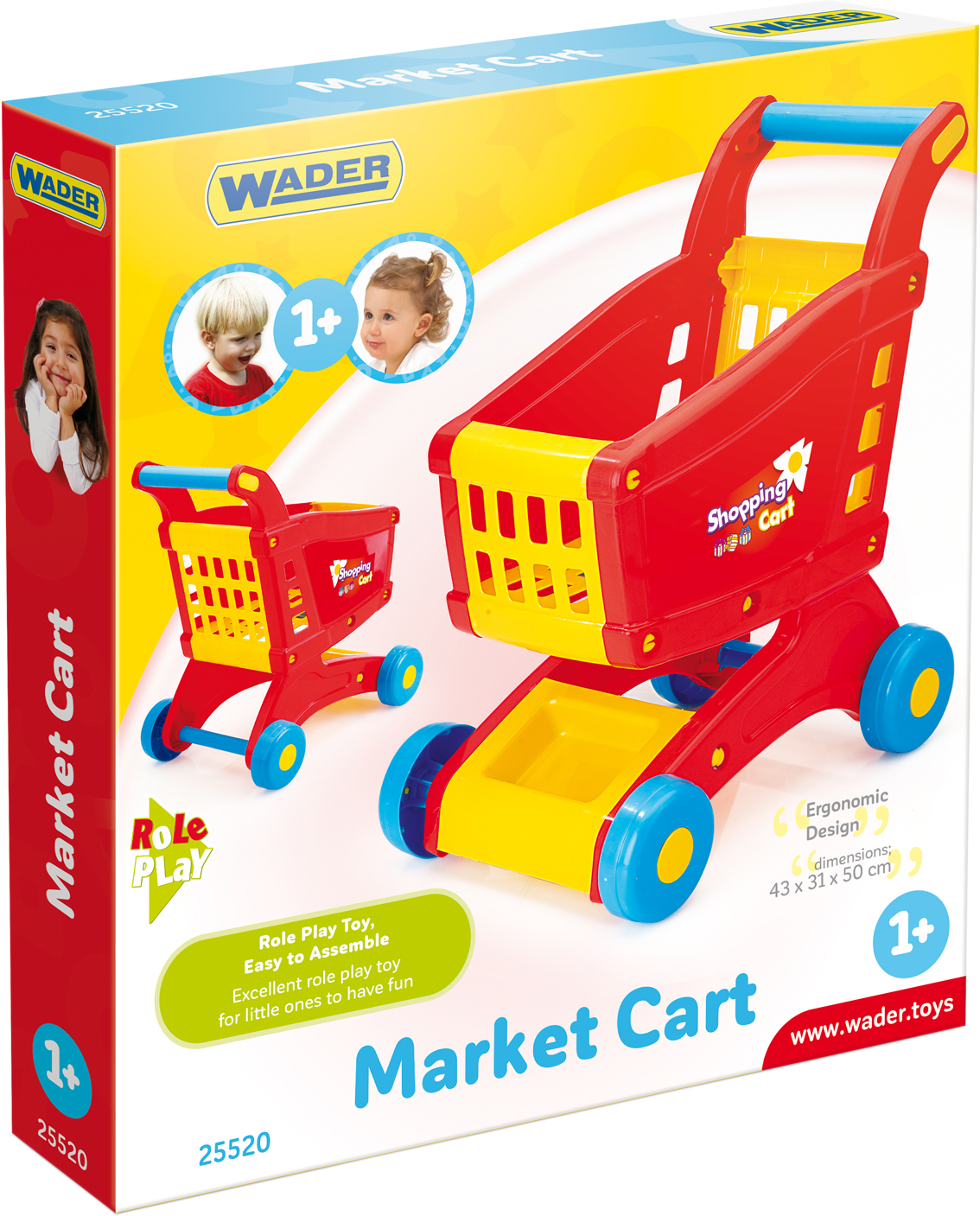 

Тележка для покупок Wader 48 см (25520)