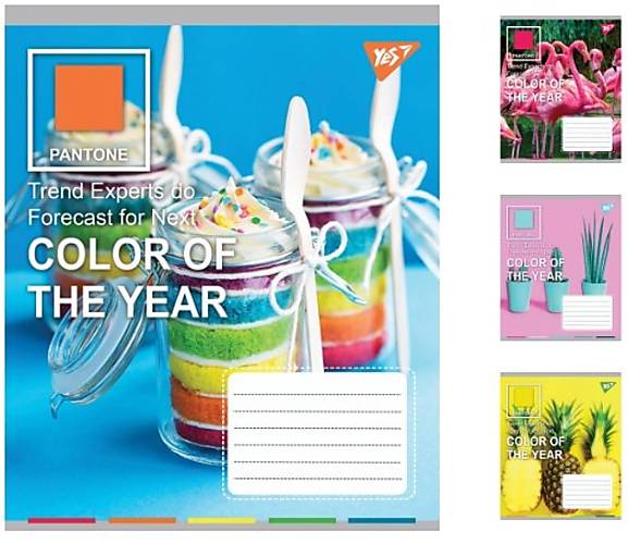 

Тетрадь А5 36 листов в клетку PANTONE 15шт в упак YES (764121)
