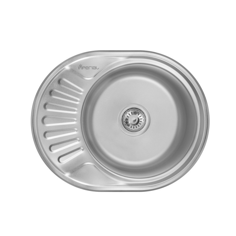 

Мойка врезная из нержавеющей стали Imperial 6044-5745 (0,6мм) Satin