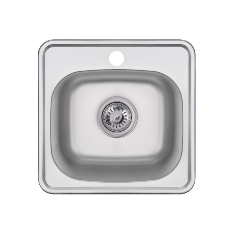 

Мойка врезная из нержавеющей стали Imperial 3838 (0.6мм) Decor