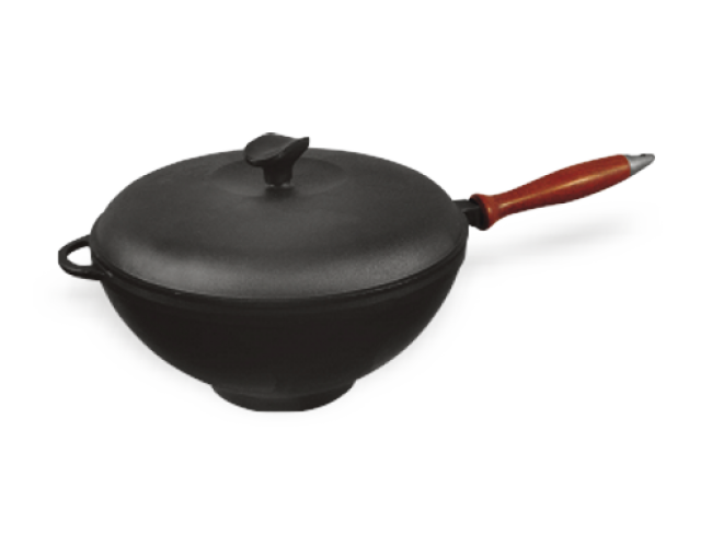 

Сковорда WOK Ситон 20х9см/1.7л (Каст.Wok1,7л.д.р,Кр200)