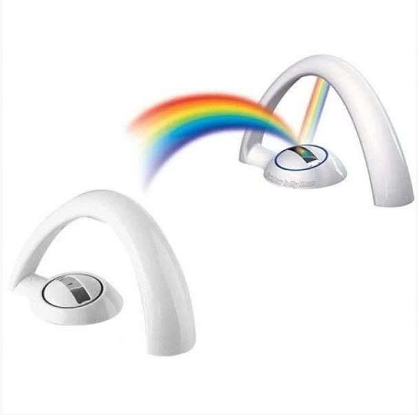 

Настольный ночник проектор радуга для детей Lucky Rainbow 8640 Classic Белый