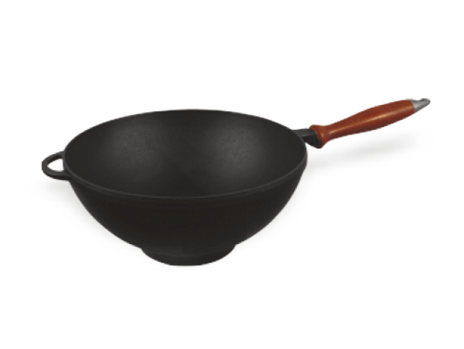 

Сковорда WOK Ситон 26х12см/3.5л (Каст.Wok3,5л.д.р.)