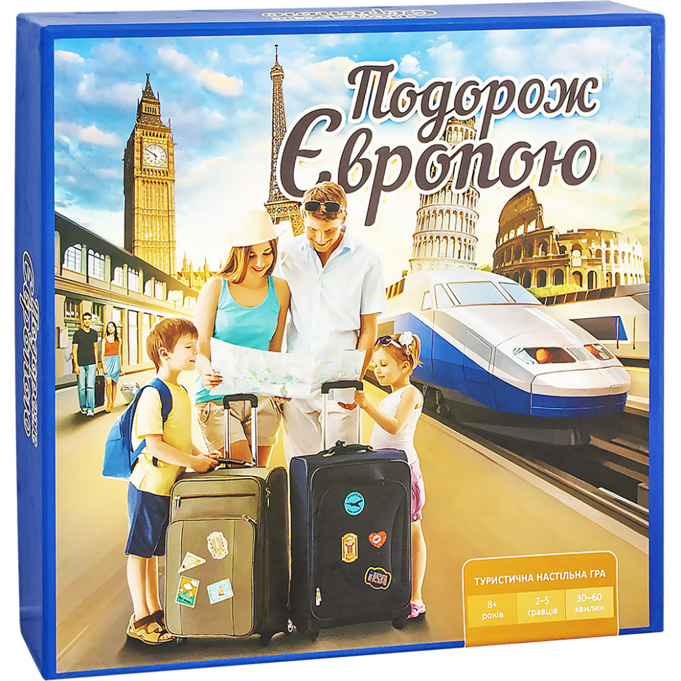 

Настольная игра Arial Путешествие по Европе (10010015)