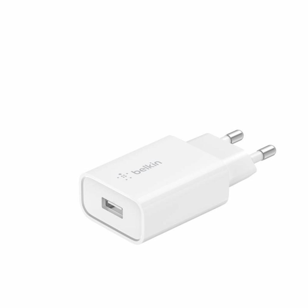 

Зарядное устройство Belkin (18W) USB-A 3A, QC3, white
