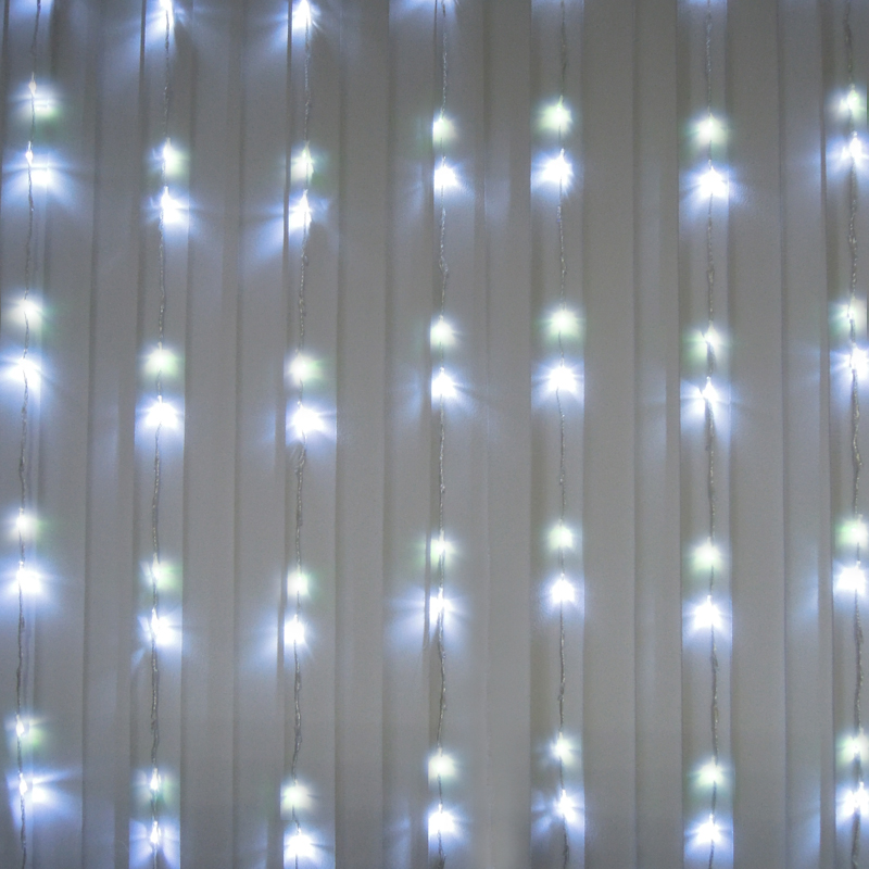 

Гирлянда NikoLED Водопад 240LED 2x2м белый цвет (2276-1)