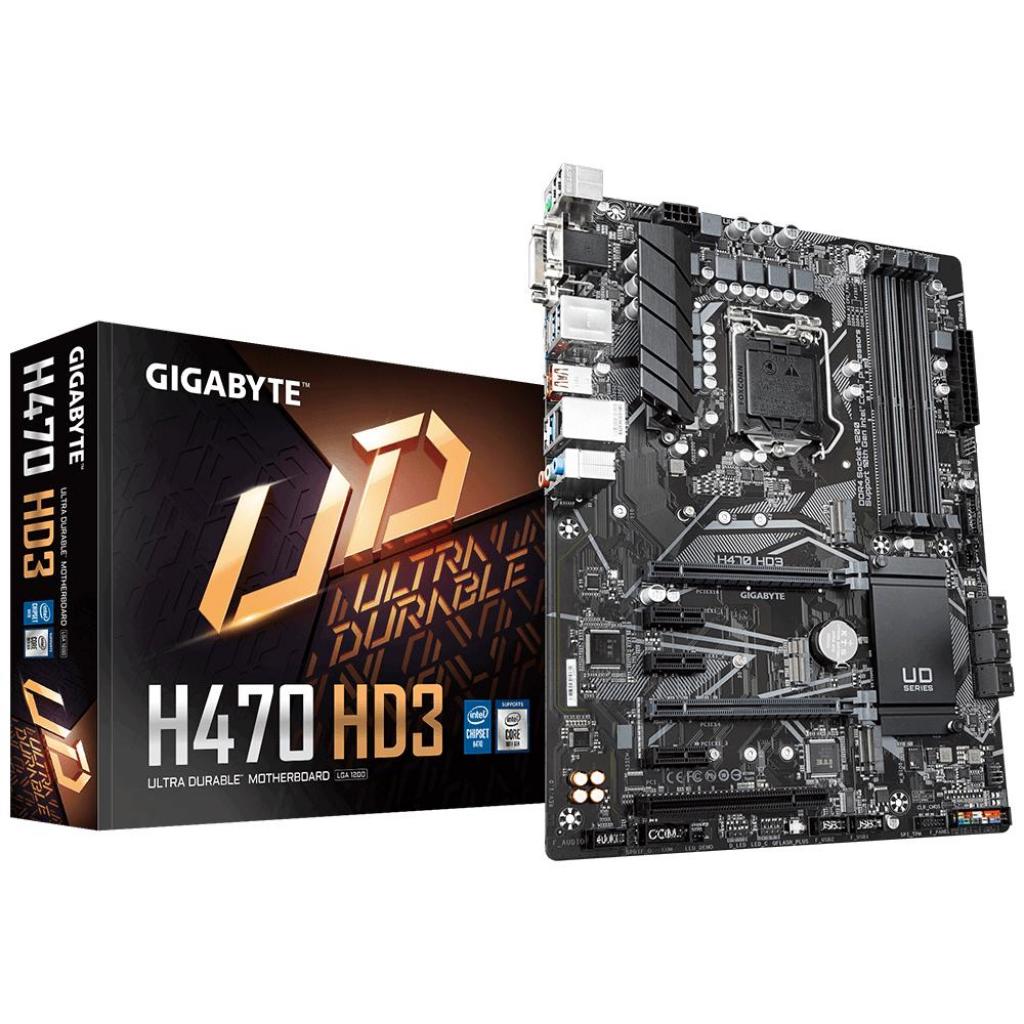 

Материнская плата GIGABYTE H470 HD3