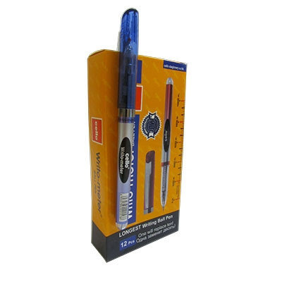

Ручка пишет 10 километров Cello шариковая Writo-meter CL-8048 0,5мм уп.12шт