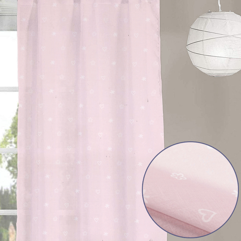 

Тюль для детской комнаты Time Textile 400х295 см Розовый 000127447