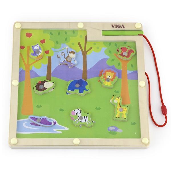 

Магнитная настольная игра Джунгли Viga Toys Разноцветный 000126892