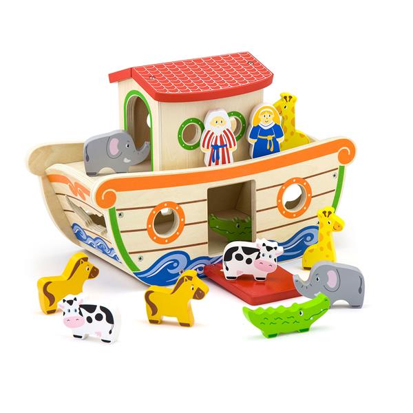 

Деревянный сортер Ковчег со зверятами Viga Toys Разноцветный 000126779