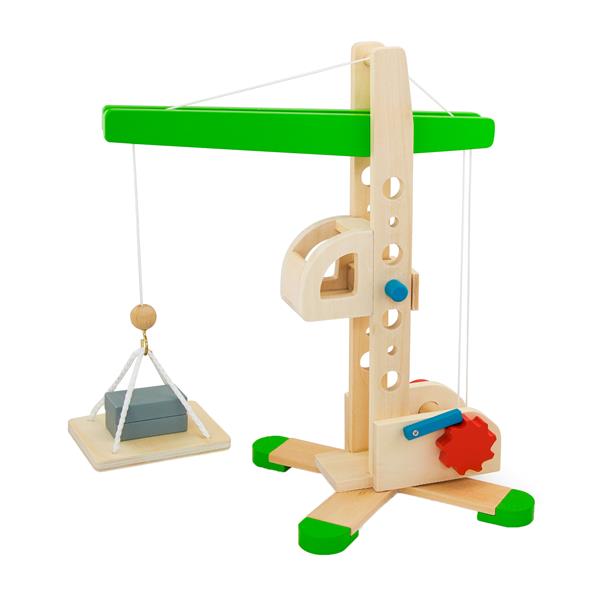 

Деревянная игрушка Подъемный кран Viga Toys Разноцветный 000126790