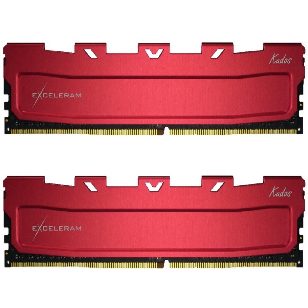 

Оперативная память DDR4 16GB (2x8GB) 3600 MHz Red Kudos eXceleram (EKRED4163618AD)