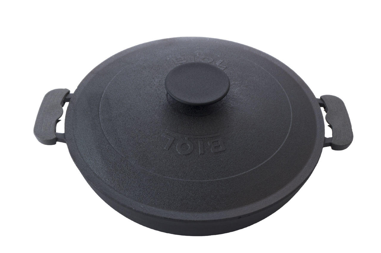 

Сковорода жаровня чугунная Биол - 300 мм с крышкой TRG-18091