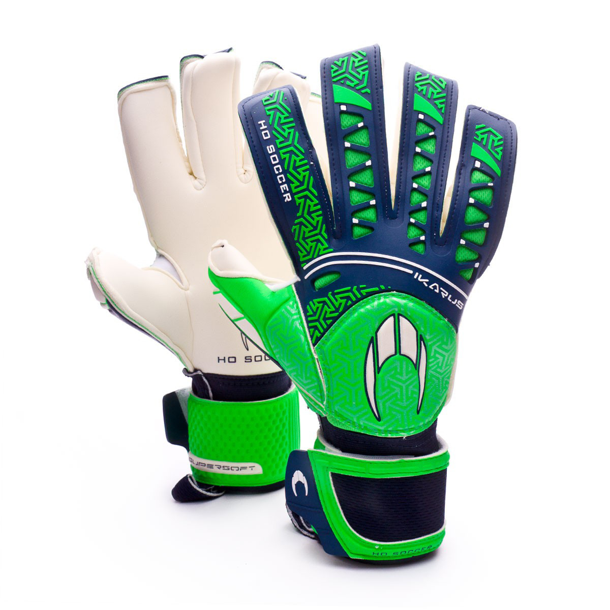 

Вратарские перчатки HO Soccer SSG Ikarus Roll Negative Green 8.5