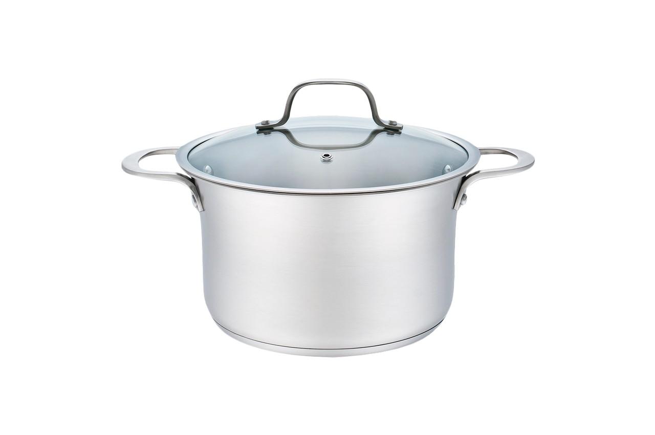 

Кастрюля нержавеющая Maestro - 240 мм x 4,5 л, с крышкой (MR-3505-24) TRG-16639