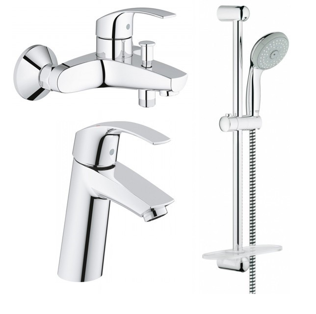 

Набор смесителей Grohe EuroSmart для ванны (123246M)