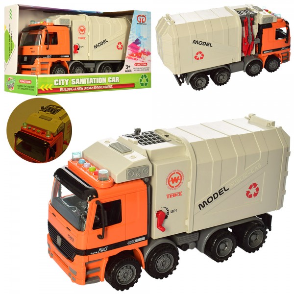 

Транспорт Мусоровоз Bambi 899-5C, 34.5см (BAM000724)