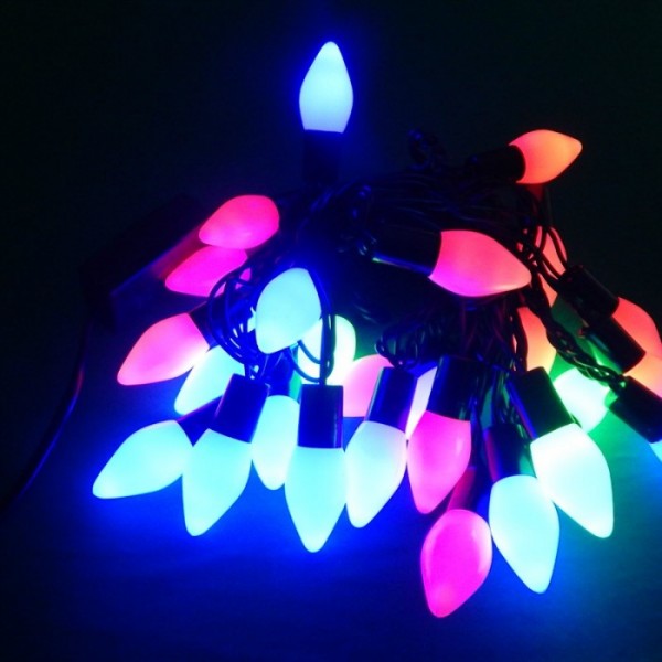 

Гирлянда светодинамические Конусы L28 мульти черный провод (PL000877)