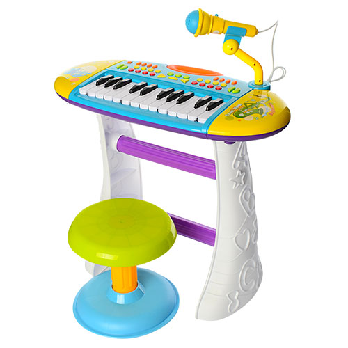 

Музыкальный инструмент Синтезатор Limo Toy BB383BD Мятный (MR04376)