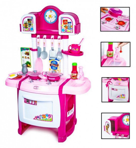 

Игровой набор Кухня Limo Toy WD-P19-R19 Малиновый (MR04377)