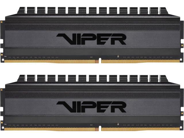 

Оперативна пам'ять Patriot Viper DDR4 BLACKOUT 16GB 4000 MHz CL19 (Kit of 2x8192) DIMM Black (PVB416G400C9K)