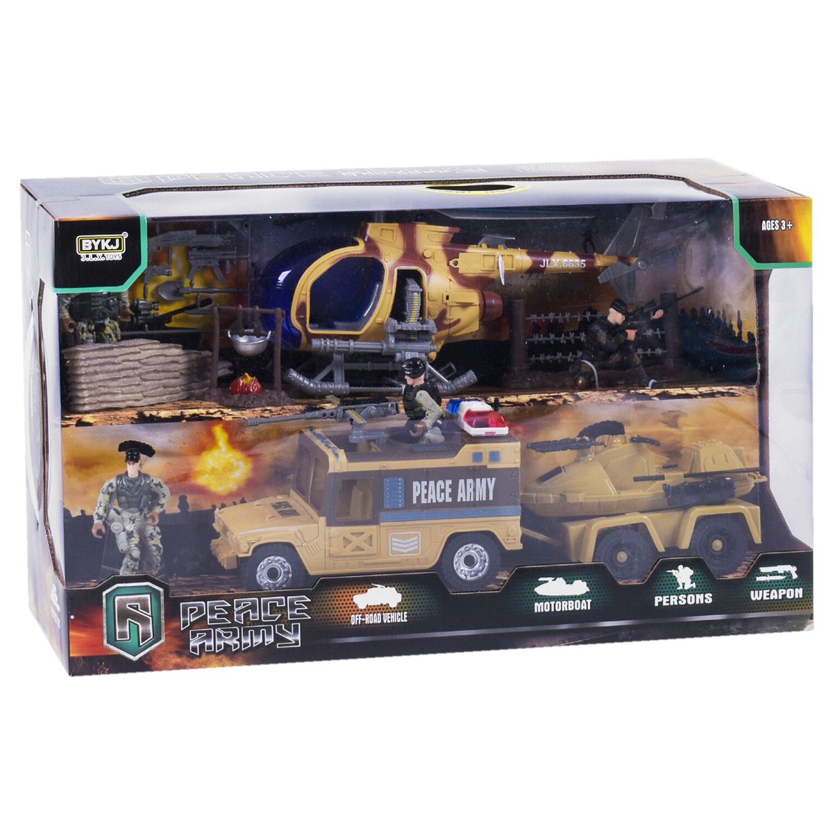 

Военный набор Peace Army BYKJ (6649В) (143533)