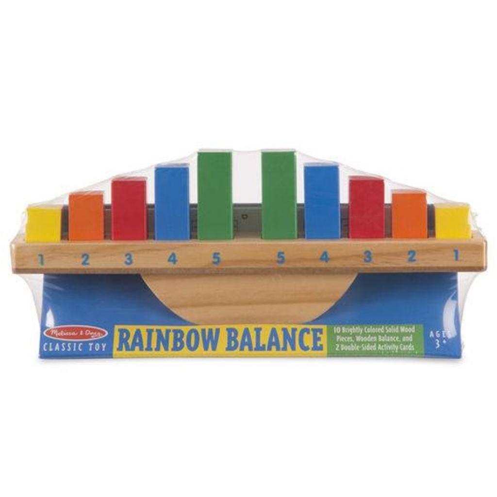

Развивающая игрушка Melissa&Doug Деревянный баланс Радуга (MD15197)