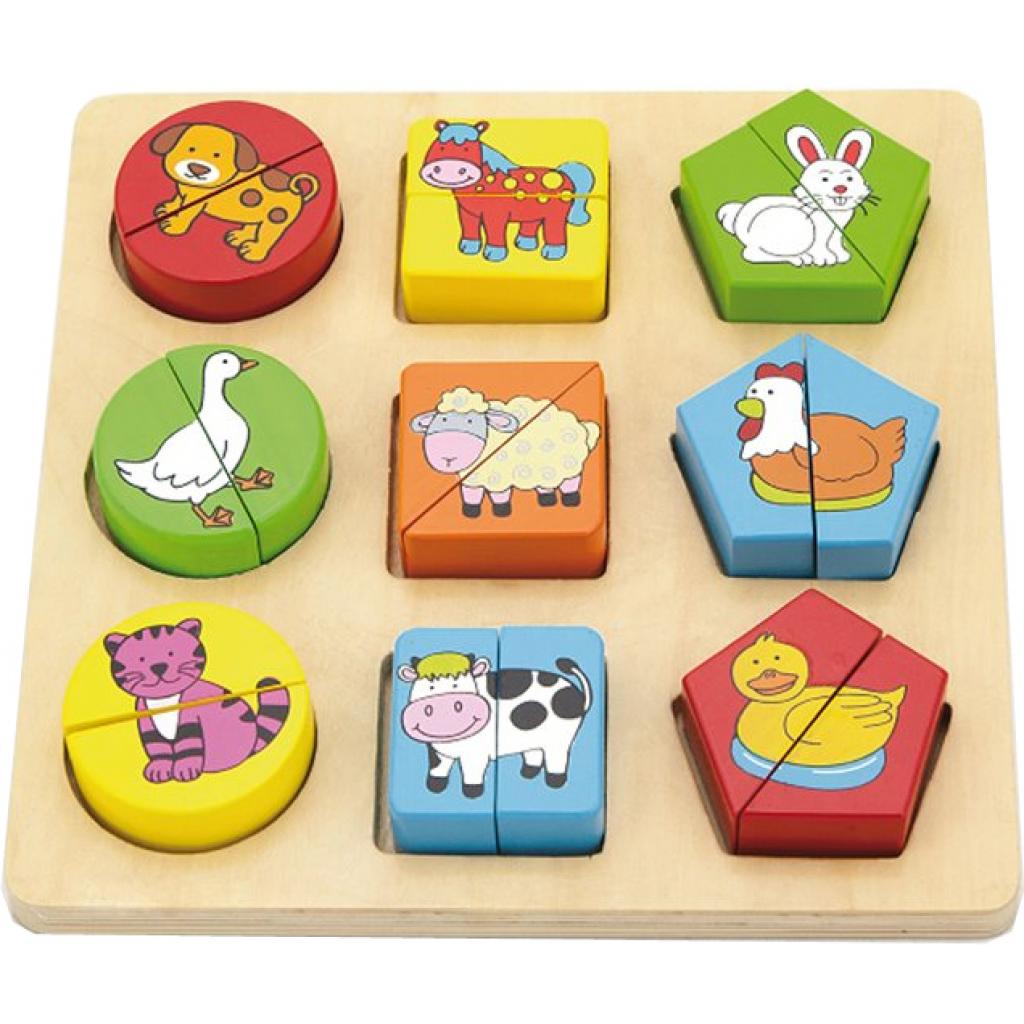 

Развивающая игрушка Viga Toys Формы. Животный мир (59585)
