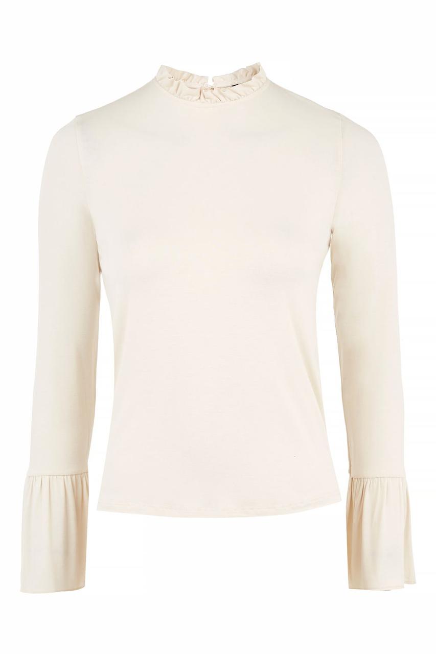 

Блуза женская Topshop /EUR36 Бежевая, Блуза женская Topshop 42/EUR36 Бежевая